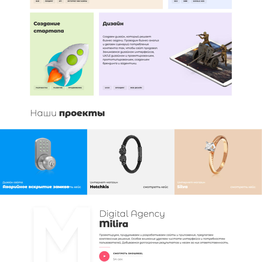 Milira Before redesign 2