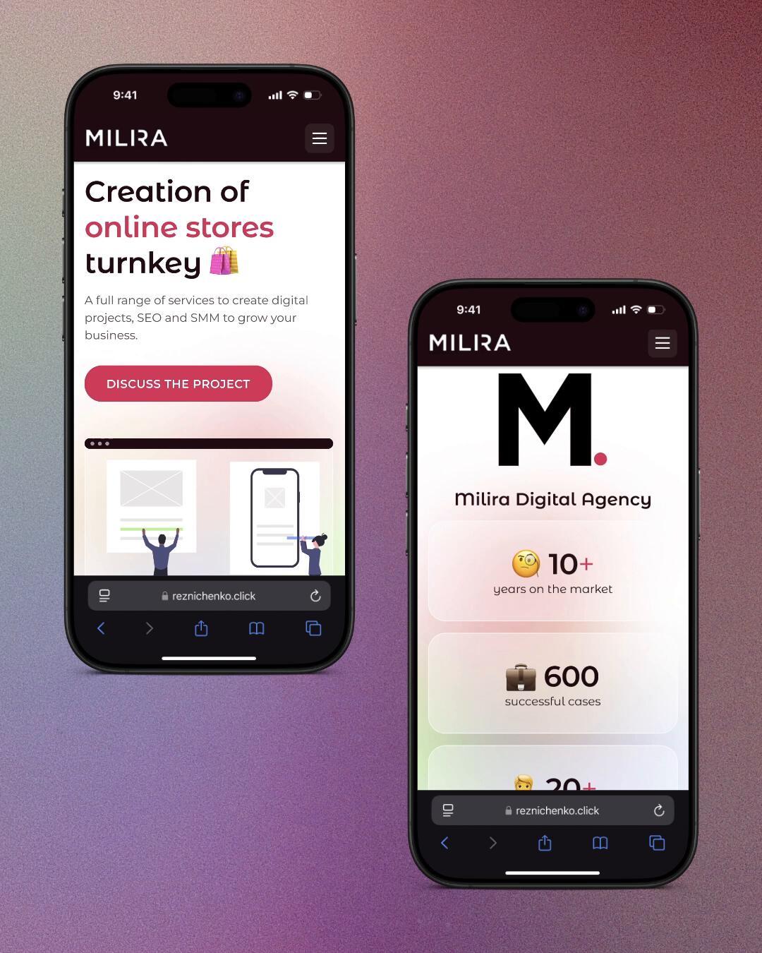 Video of the adaptive design