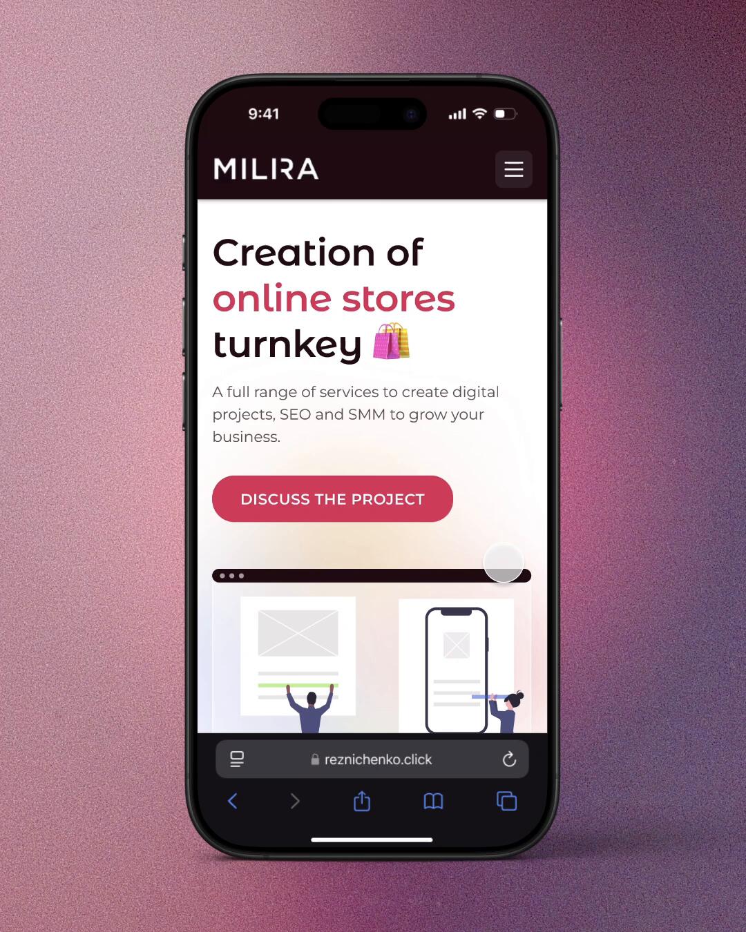Video of the adaptive design