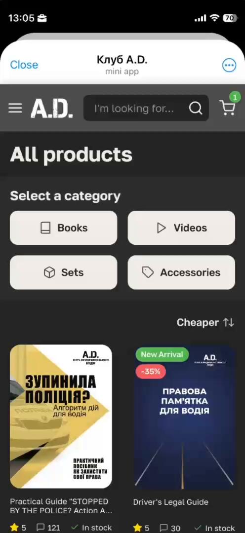 Video of the jewelry configurator home page prototype